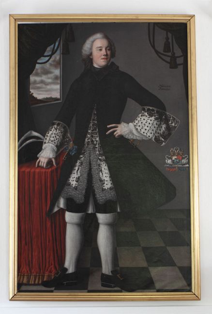 Jørgen Scheel malet af Milan, 1747.