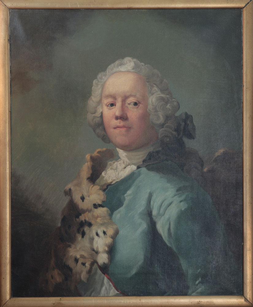 Jørgen Scheel malet af Carl Gustaf Pilo, ca. 1750.